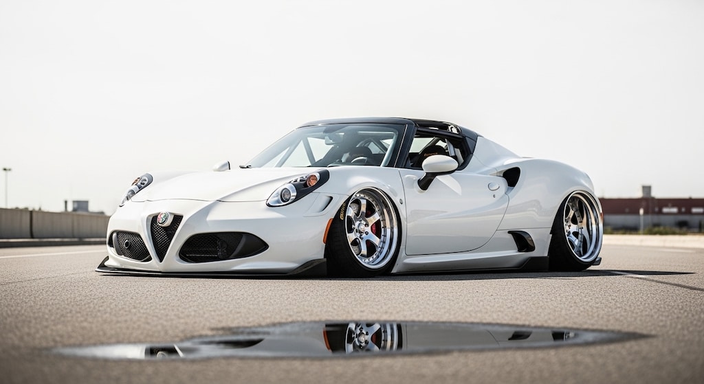 アルファロメオスパイダーのドリ車