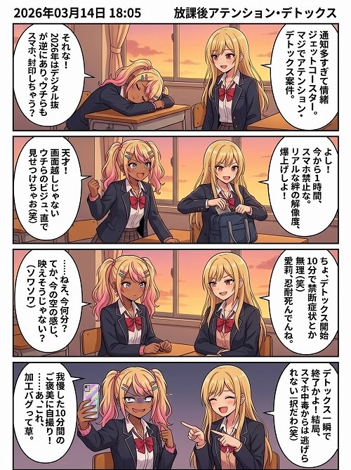 「アテンション・デトックス」作戦