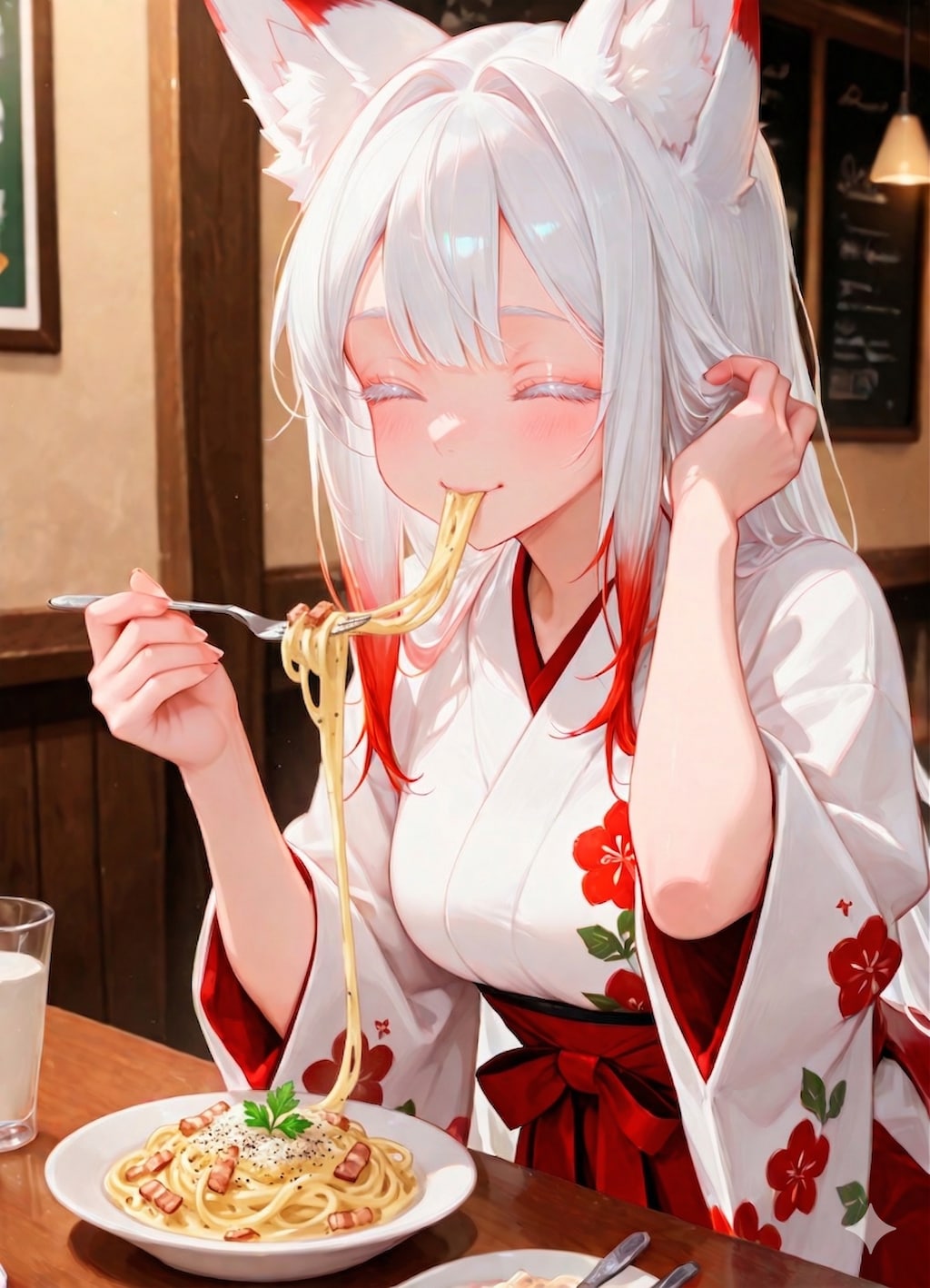 カルボナーラ大好き！