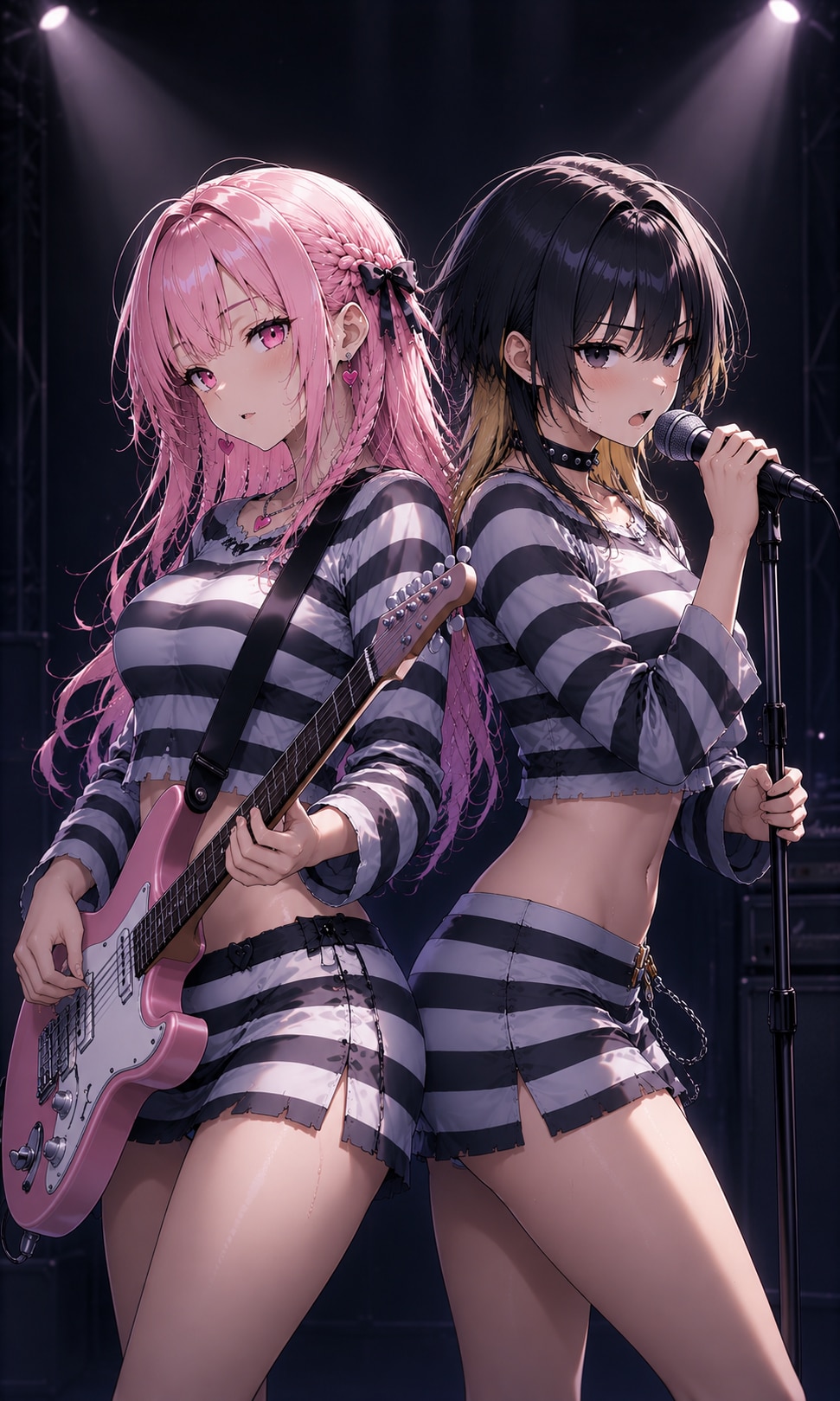 獄内即席バンド♬