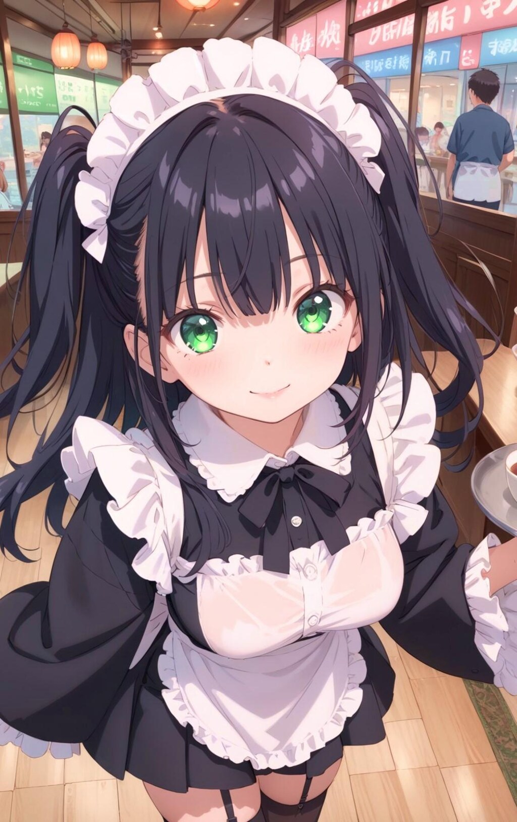 whiteUnicorn_v20を試してみました（カラフィルターと目の修正がされてますが、他はAI(hiresfixアリ)です。）