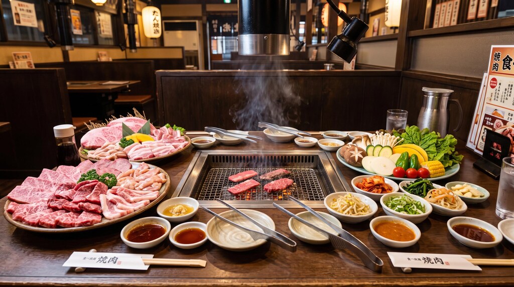 摩訶不思議食堂の焼肉食べ放題エンドレスディナーコース付き