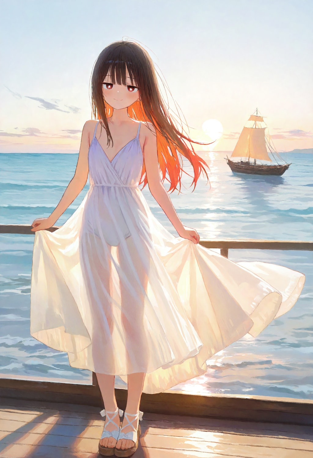 光を纏う