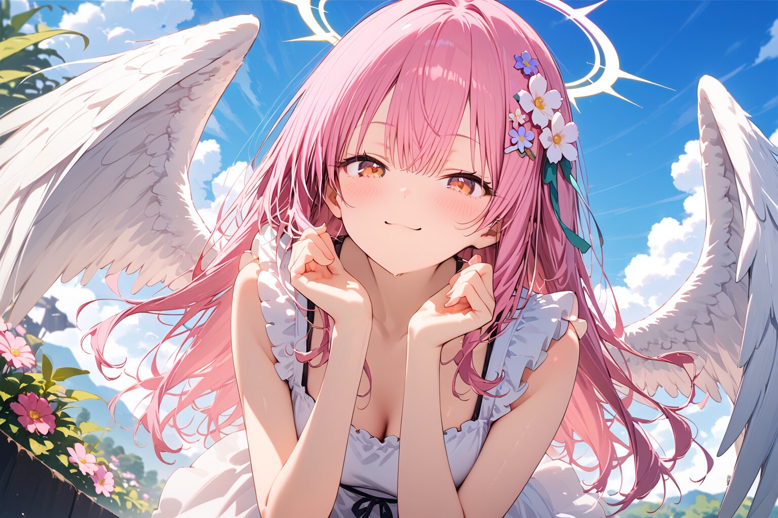 天使さん頑張ります（HALO） | の人気AIイラスト・グラビア