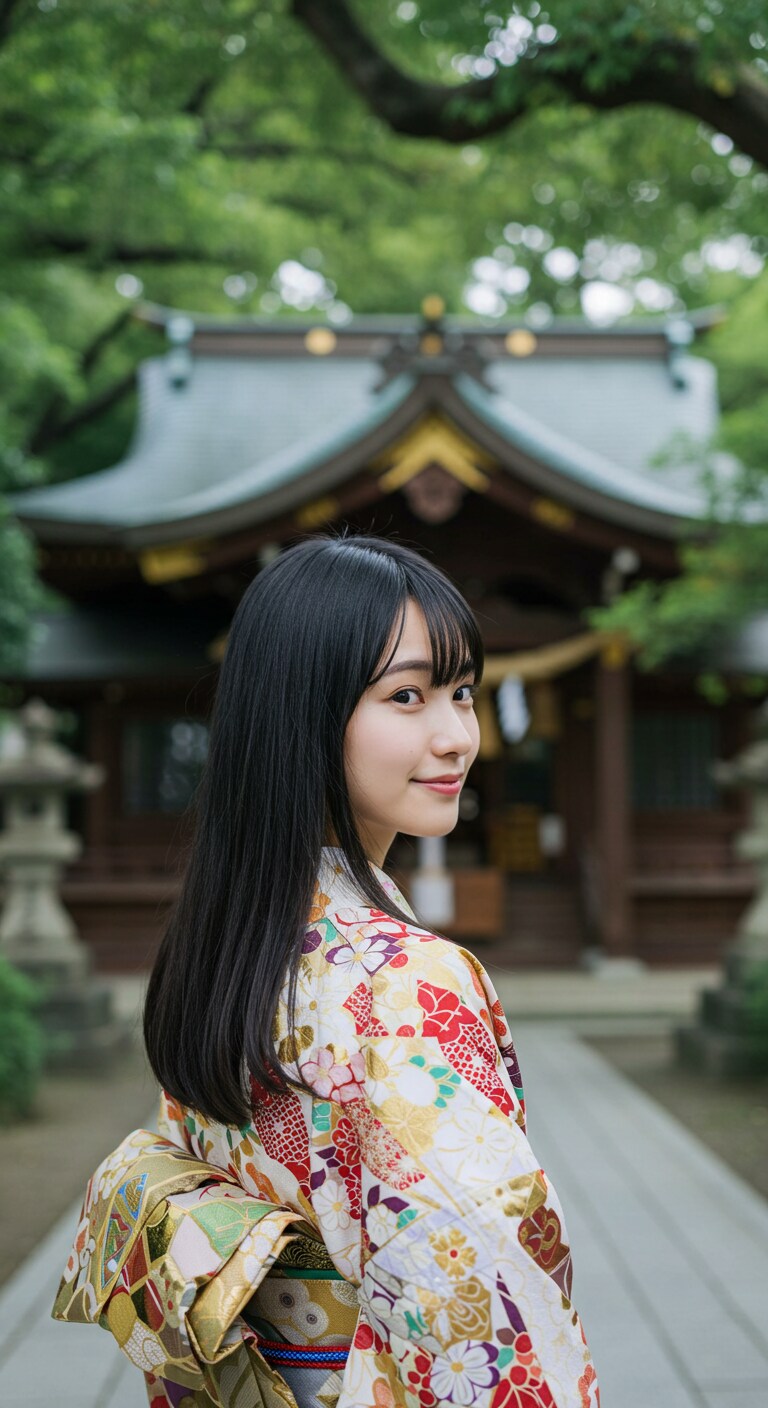 リアル見返り美人