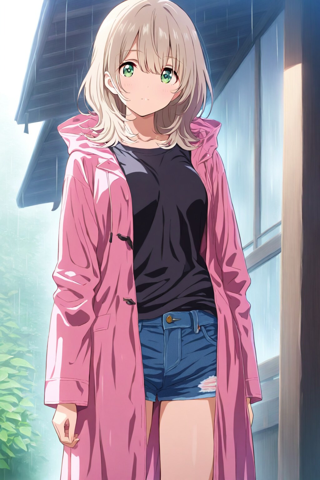 レインコート | の人気AIイラスト・グラビア