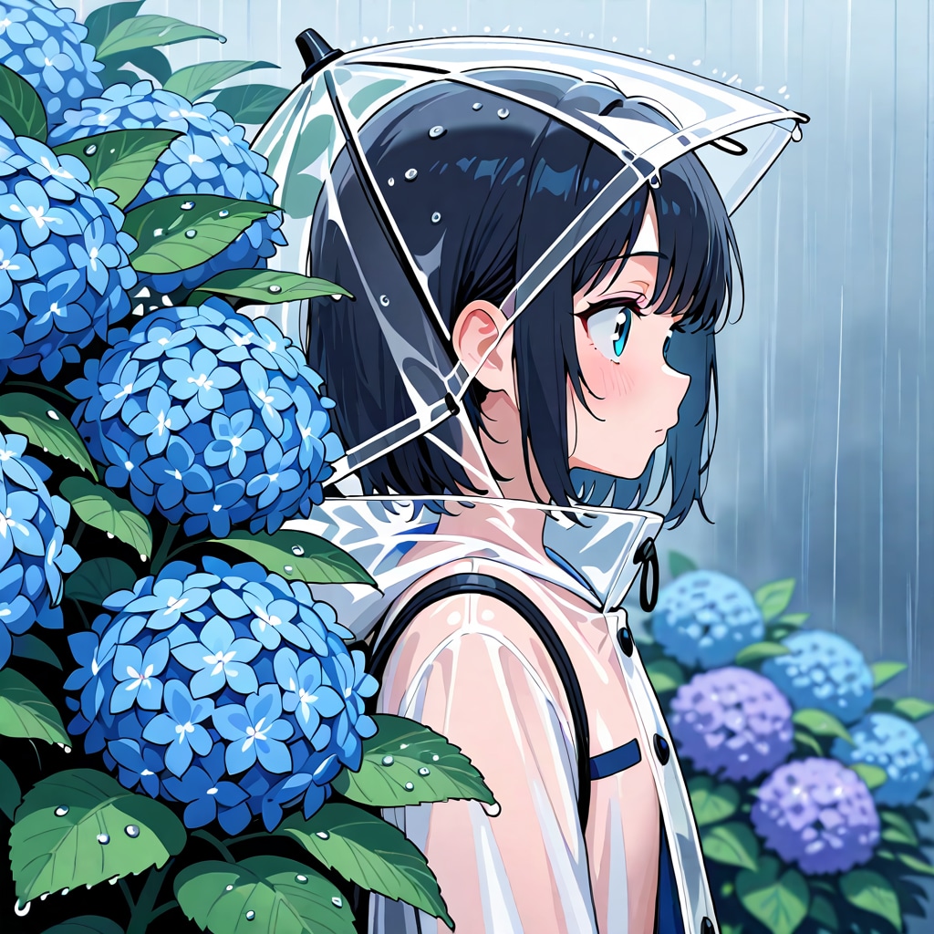 LILYで紫陽花