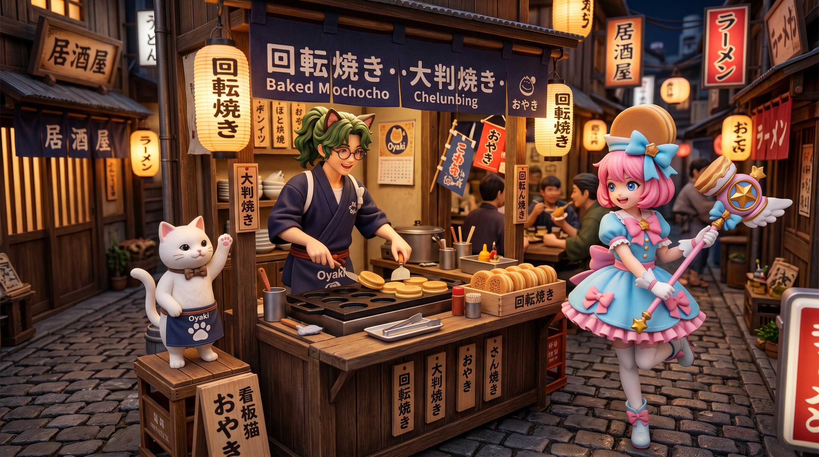 路地裏の屋台