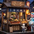 路地裏の屋台 2枚目