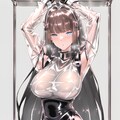 光沢スケスケメイド 2枚目