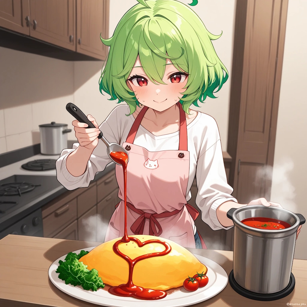 お庭でとれたトマトを使ったんだ、よかったら食べていかない？ｂｙひなみ