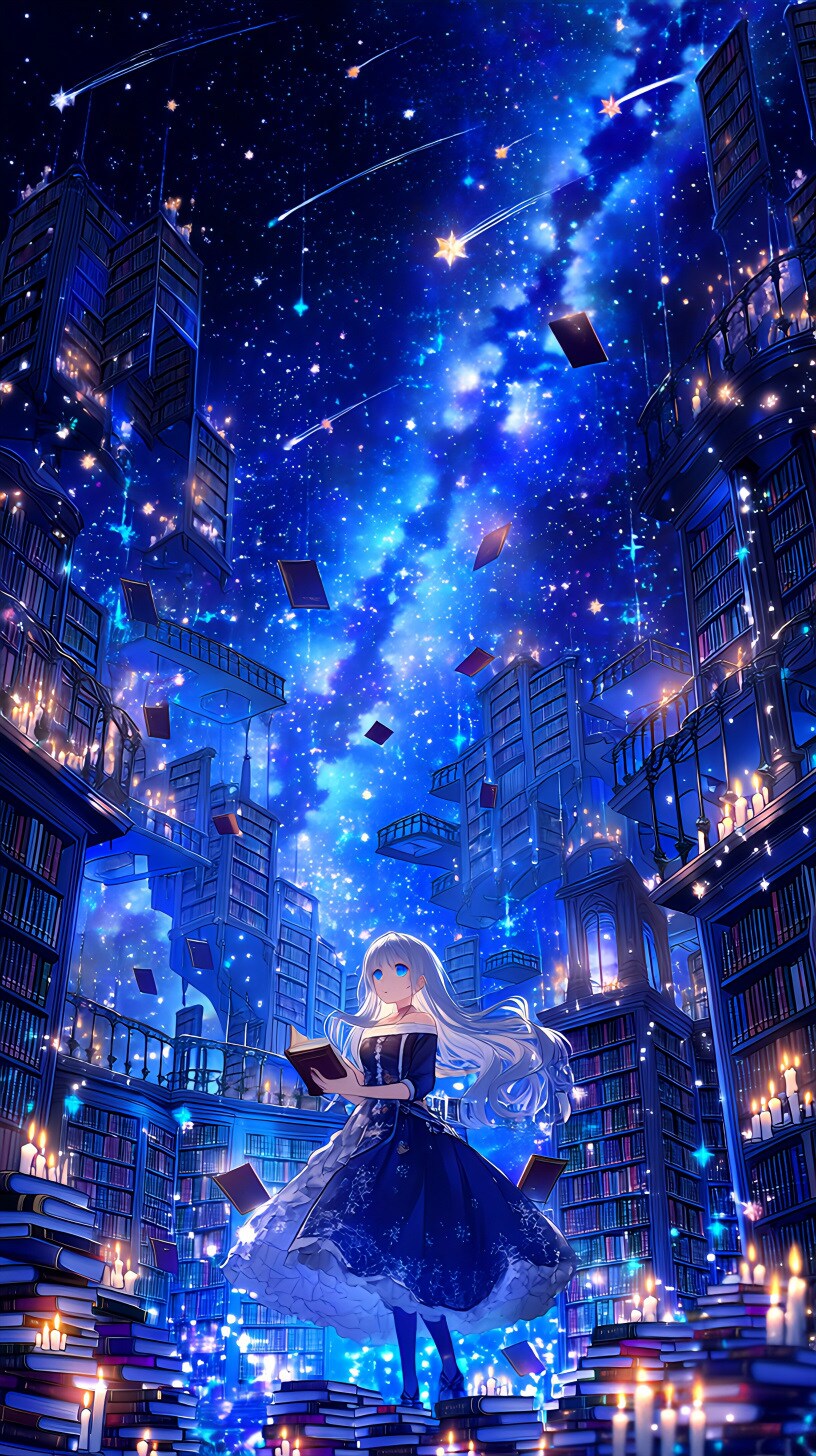図書館と魔法使いの君