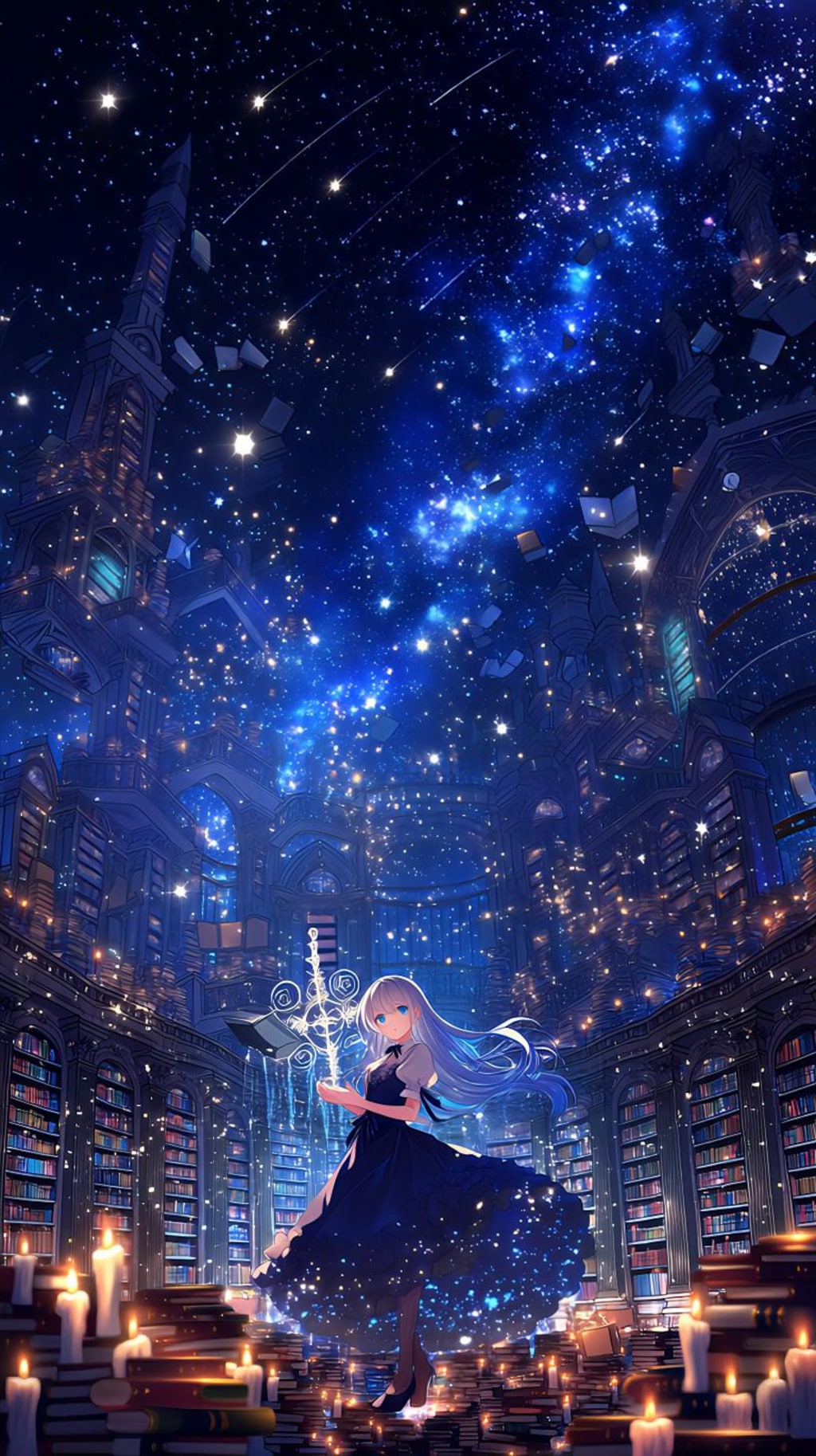 図書館と魔法使いの君