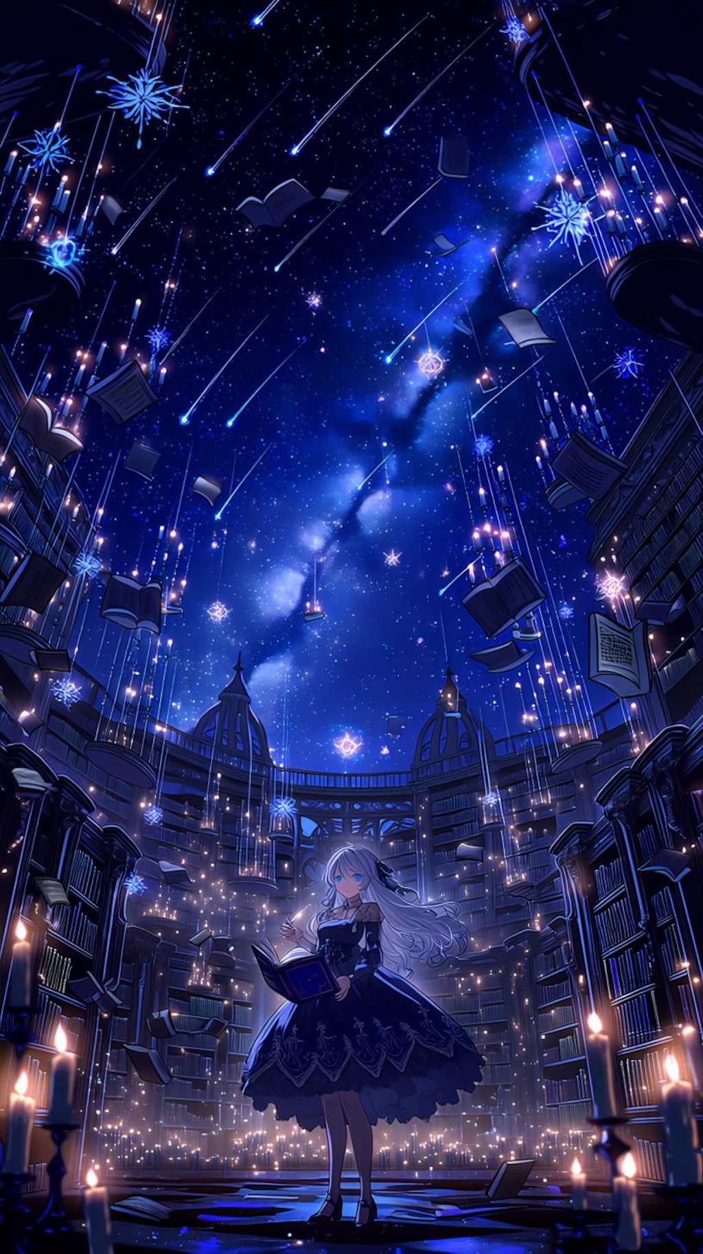 図書館と魔法使いの君