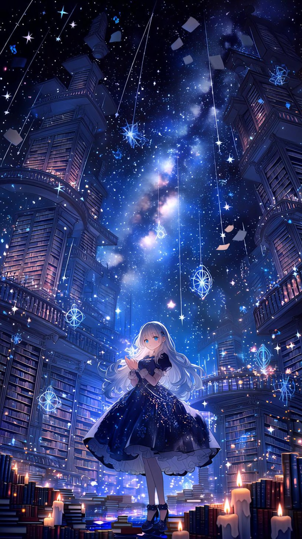 図書館と魔法使いの君