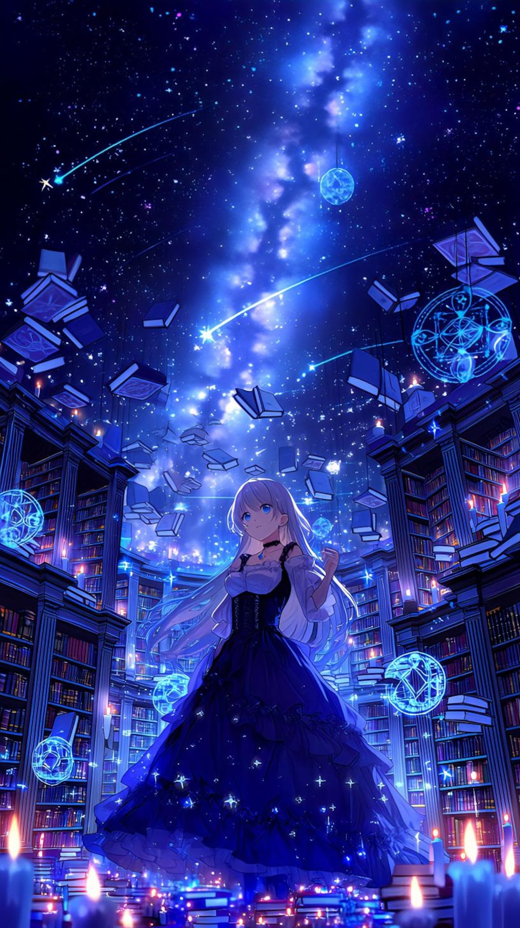 図書館と魔法使いの君