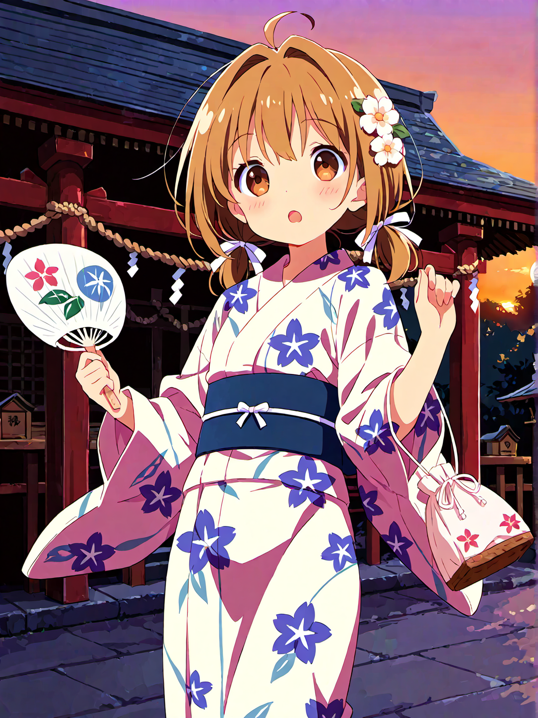 夏祭り。