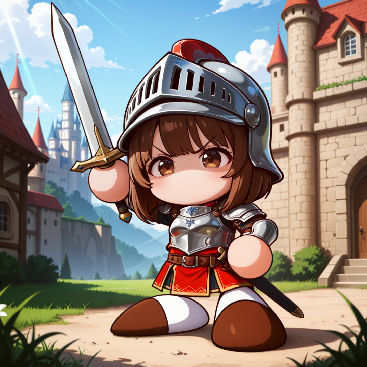 ナイト | の人気AIイラスト・グラビア