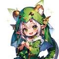 新年明けましてドラゴン着ぐるみ女の子 2枚目