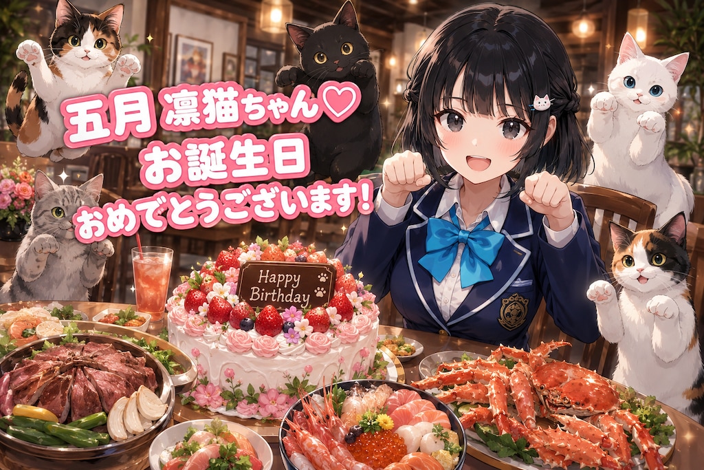【FA】凛猫ちゃん♡お誕生日おめでとうございます😊