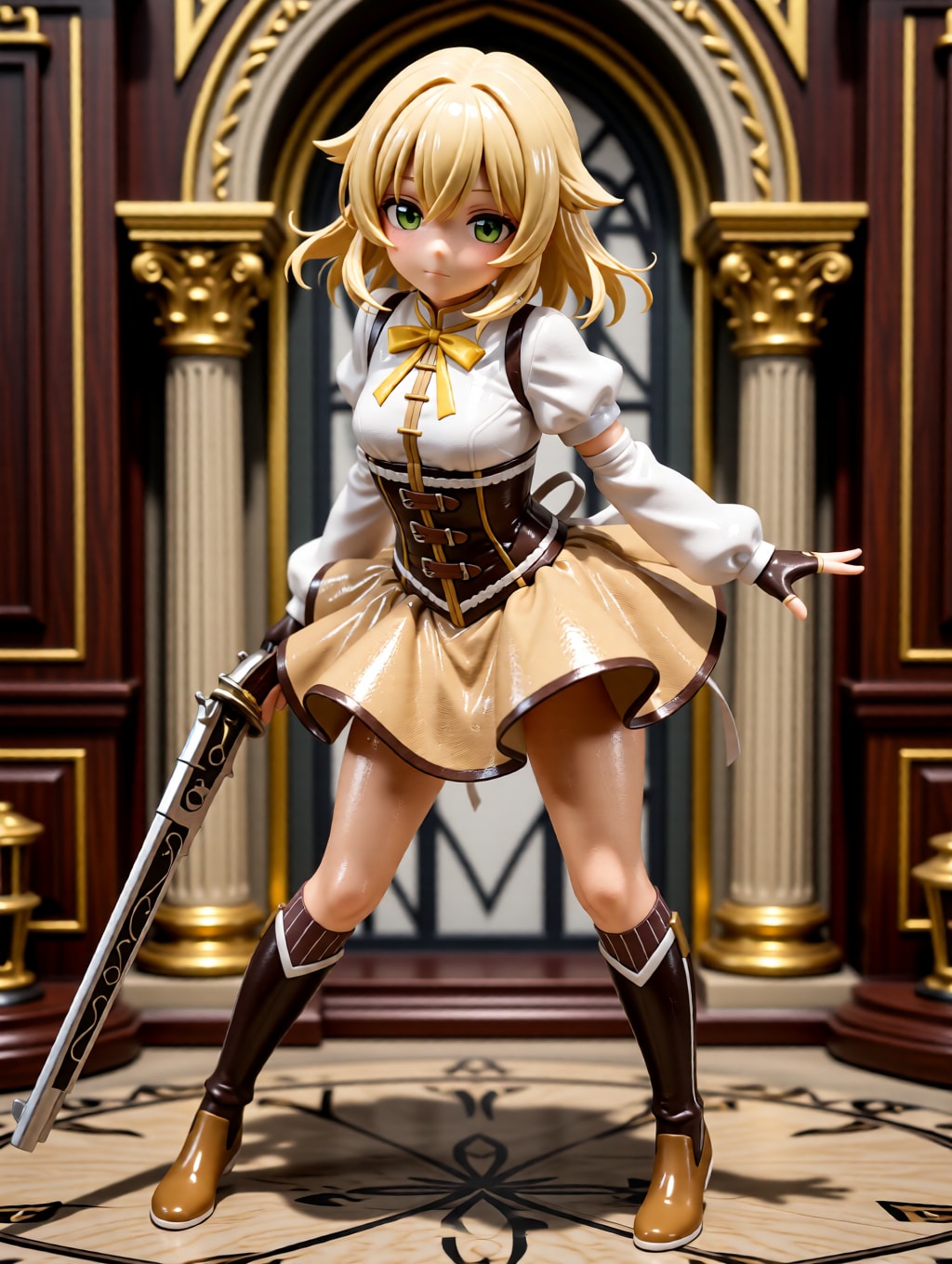 うちの子コスプレをフィギアにしてみた