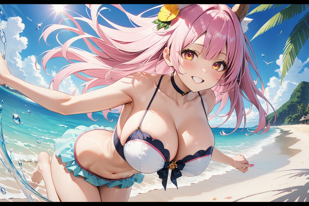 夏と海と朝陽と おはよ～