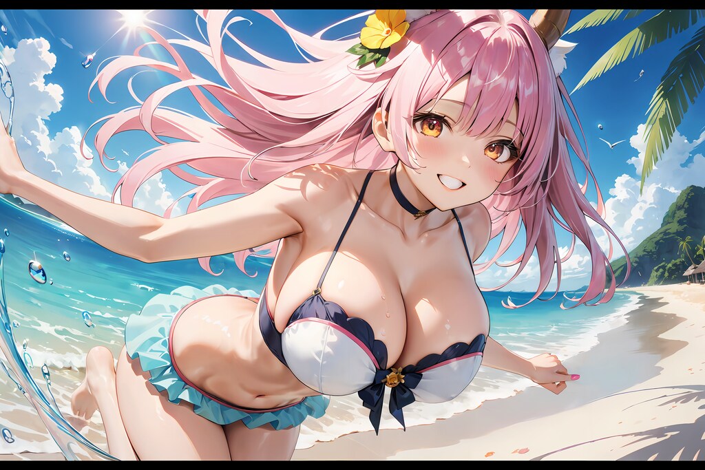 夏と海と朝陽と おはよ～