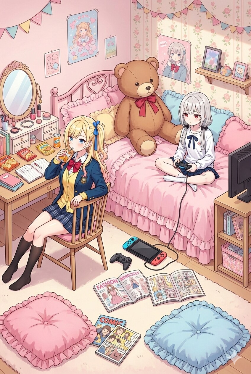 天原姉妹のお部屋