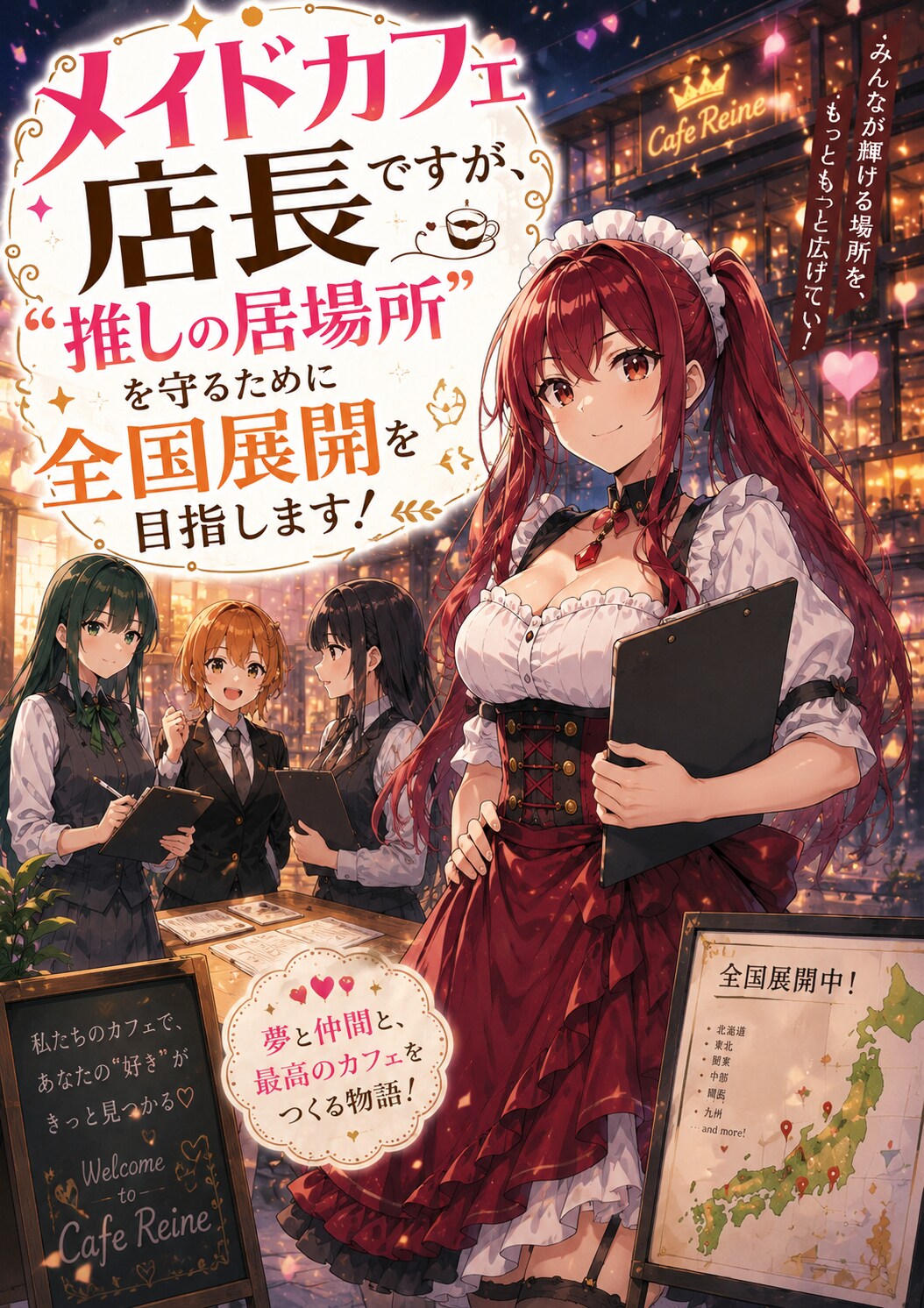メイドカフェ店長のラノベ | の人気AIイラスト・グラビア