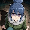 何かに遭遇してしまったリンちゃん 2枚目