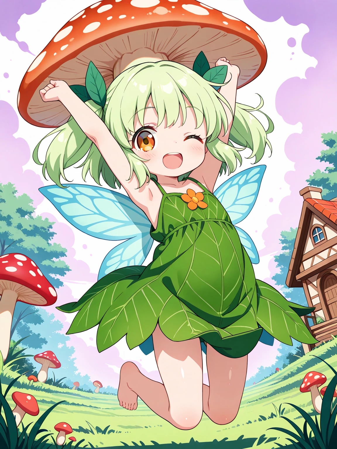 不思議な妖精の村 | の人気AIイラスト・グラビア