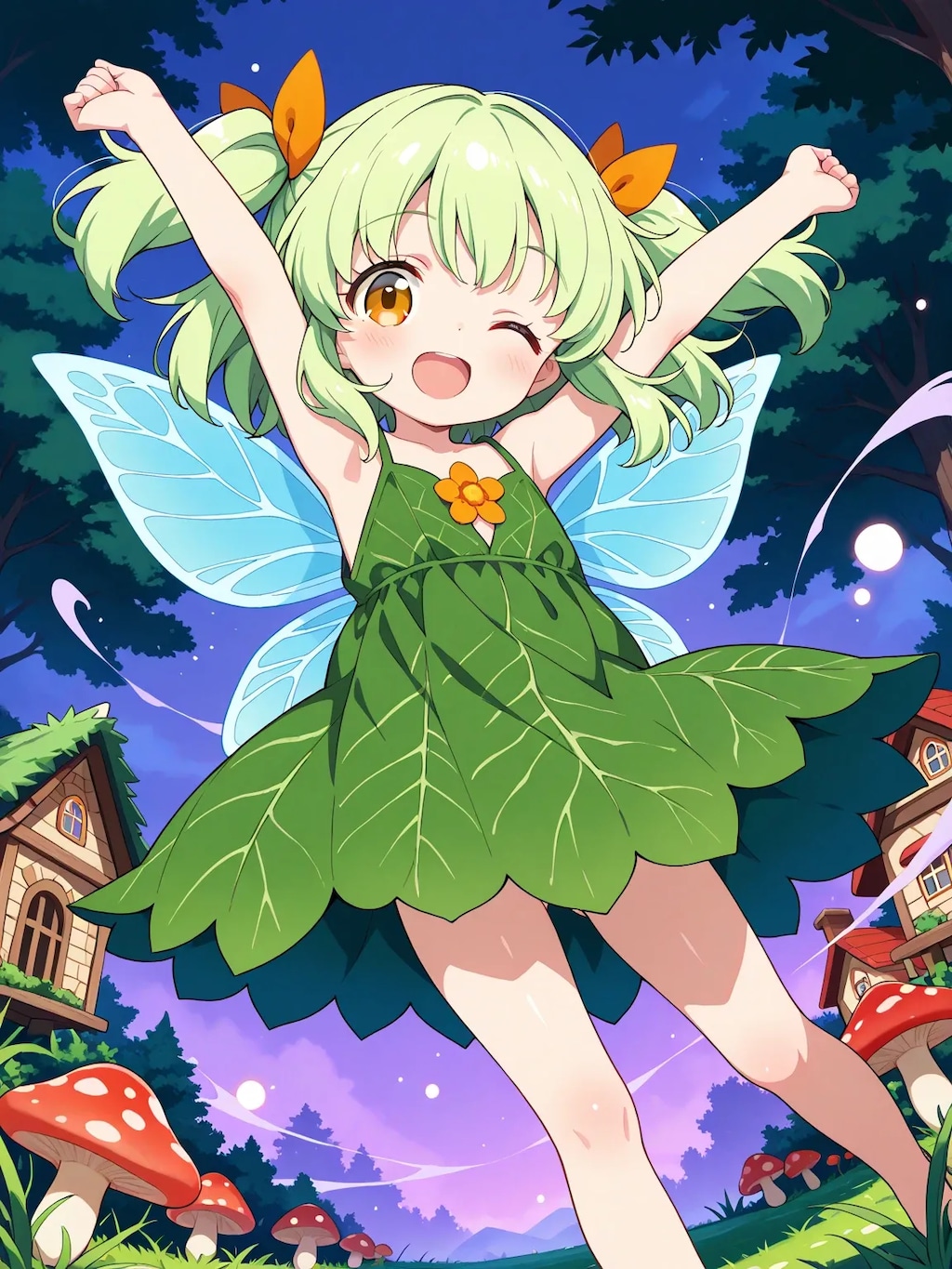 不思議な妖精の村