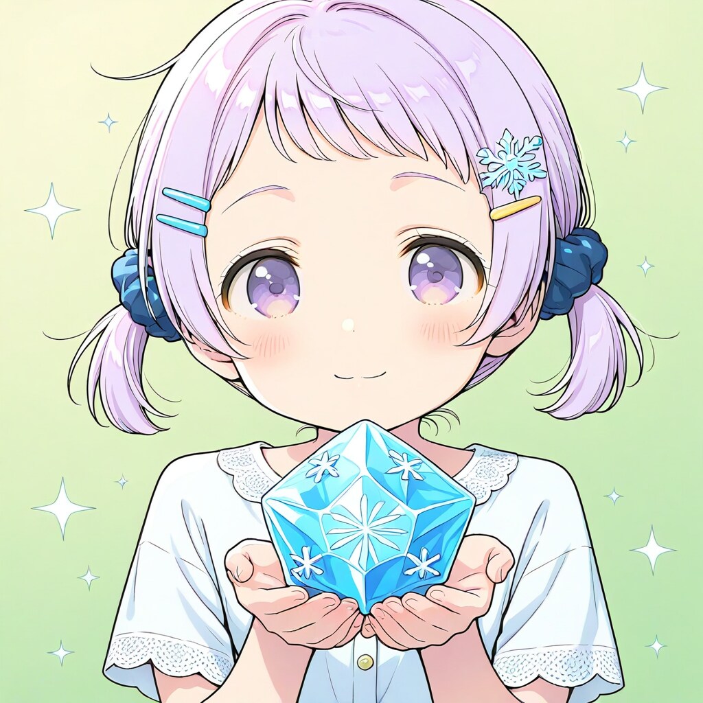 氷？だよー٩(*´︶`*)۶💜 | の人気AIイラスト・グラビア