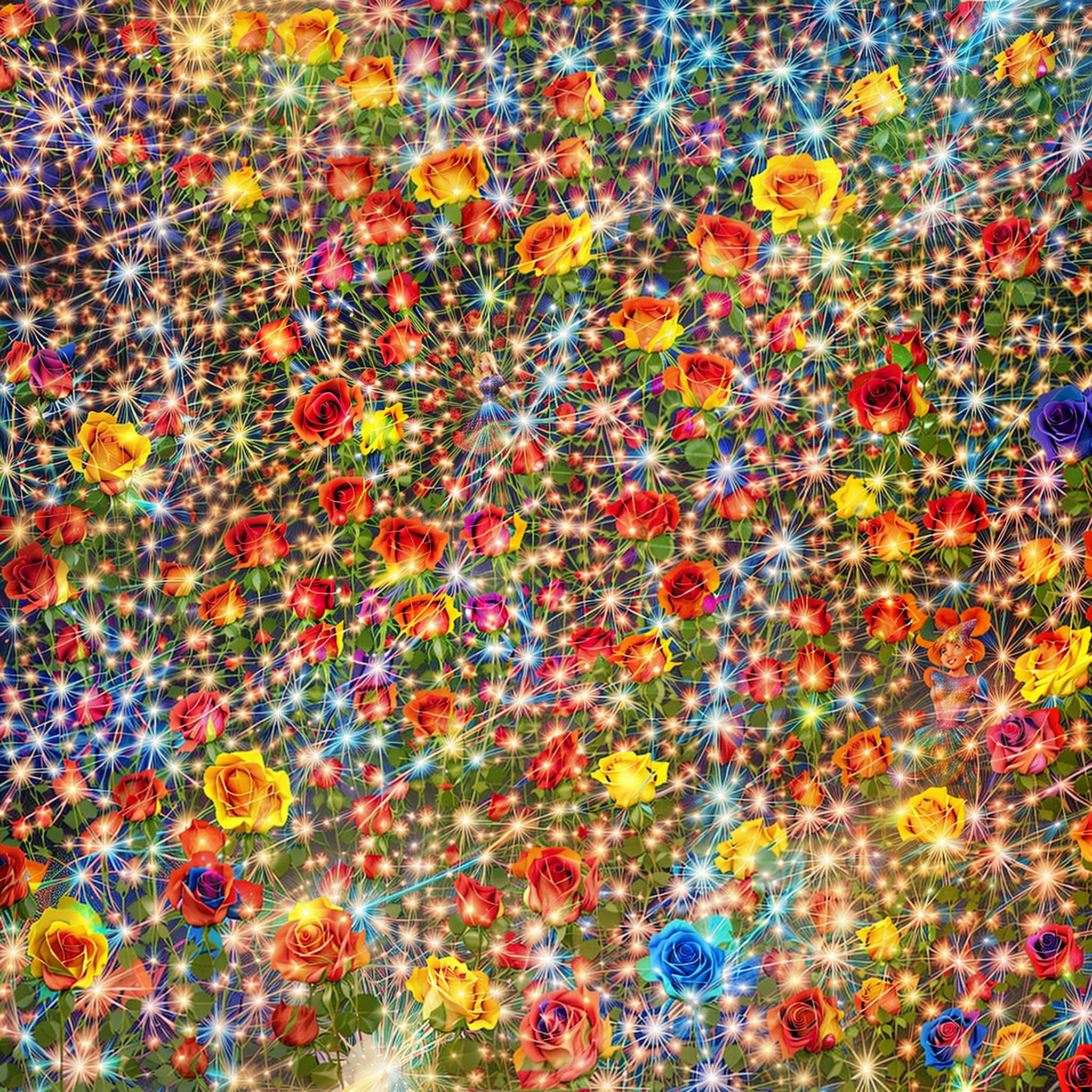 💓たくさんのバラの花束をあなたに | の人気AIイラスト・グラビア