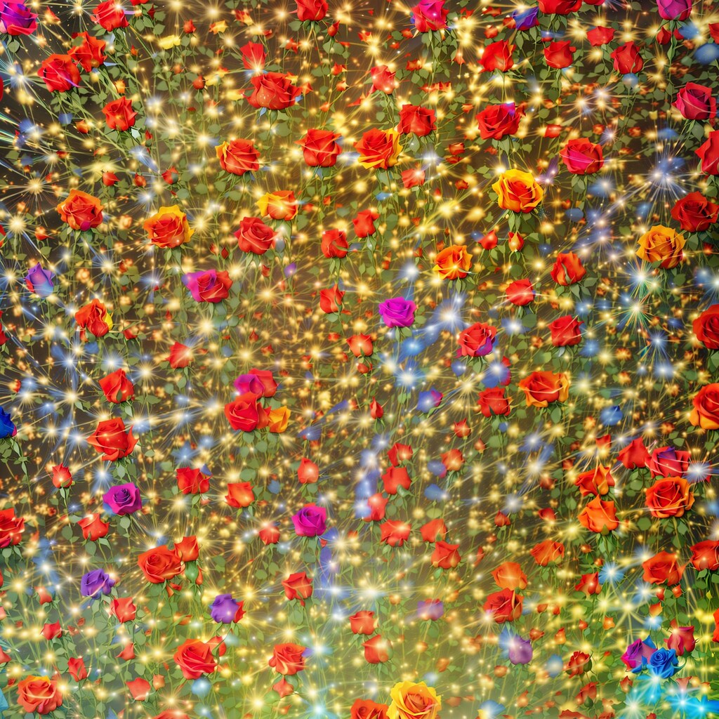 💓たくさんのバラの花束をあなたに