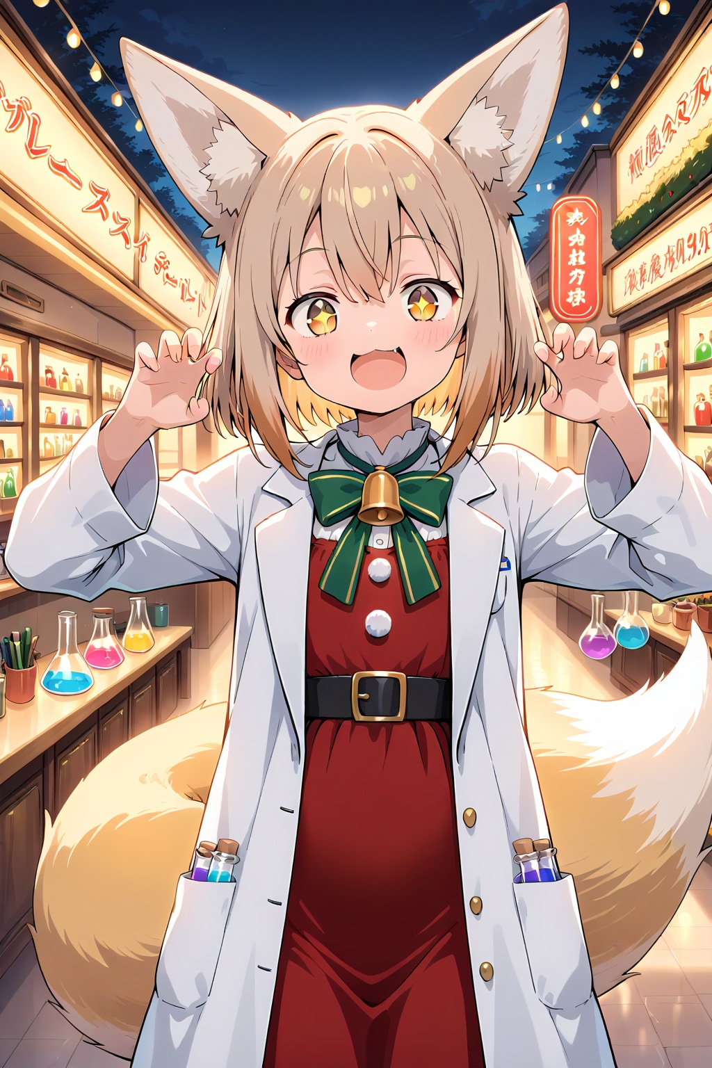 サイエンティスト　狐耳娘