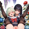 緑髪ショートの百合奈ちゃん 11枚目