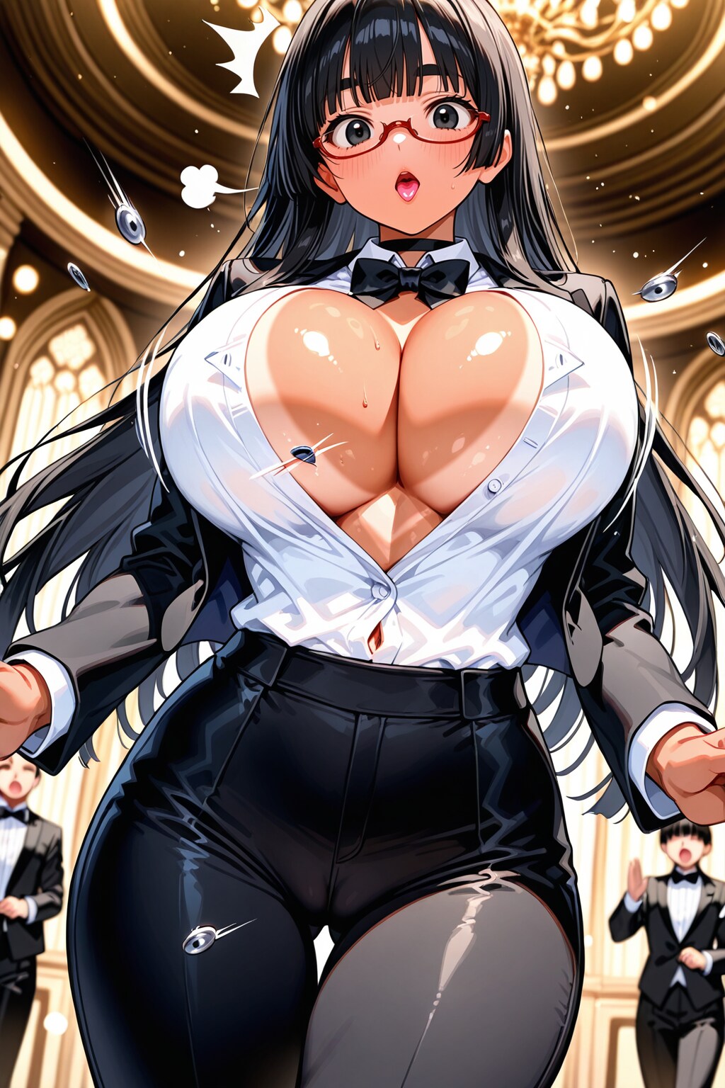 バツンっ!! はじけ飛ぶボタン！