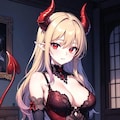 サキュバスさん(〃ω〃) 2枚目