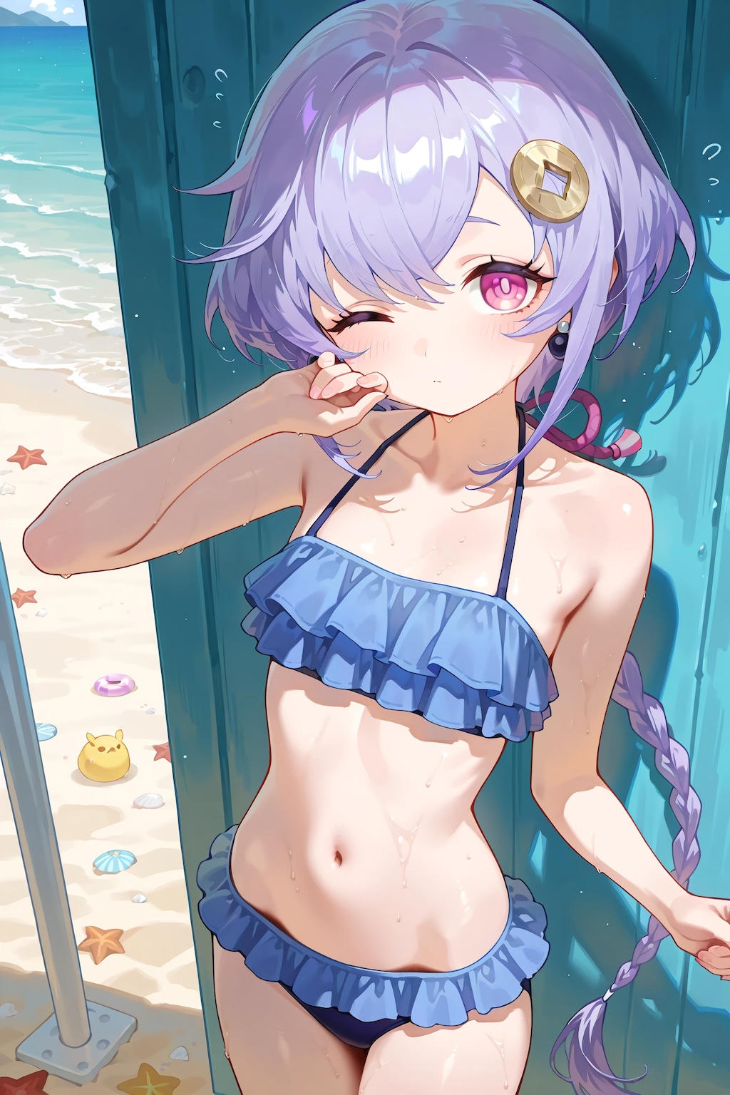 水着七七