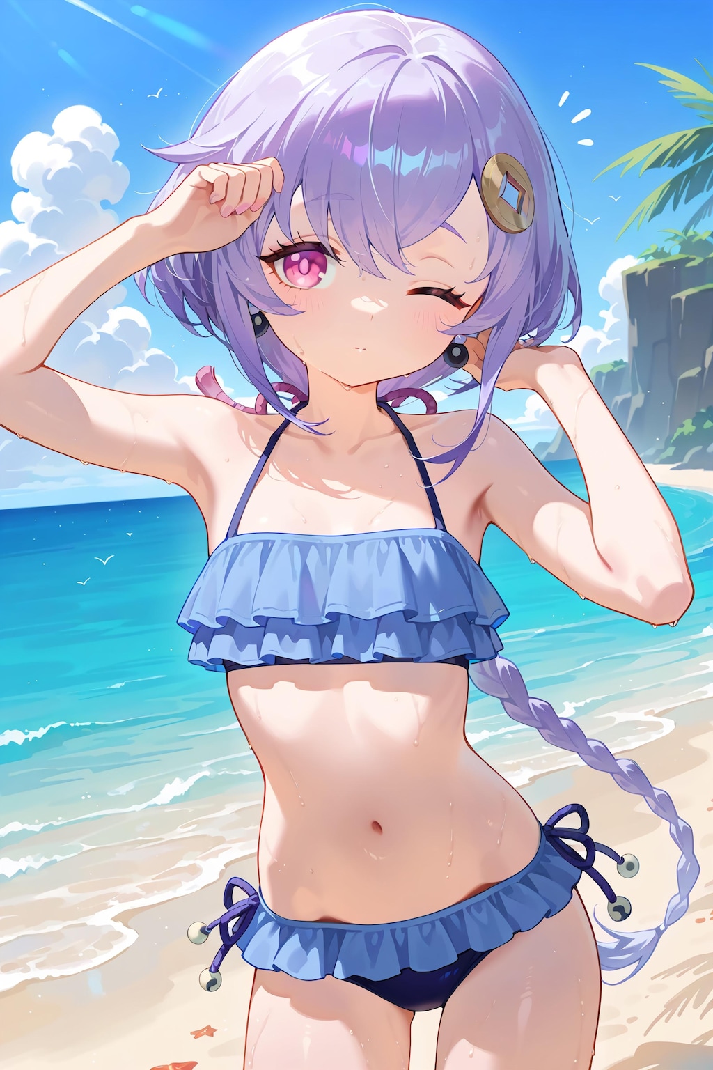 水着七七