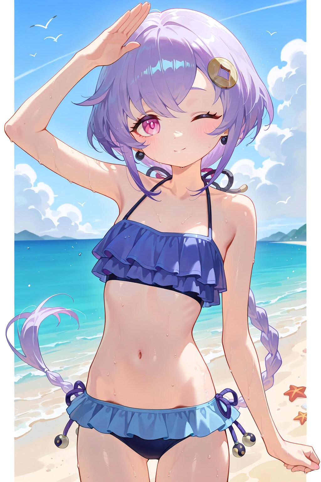 水着七七