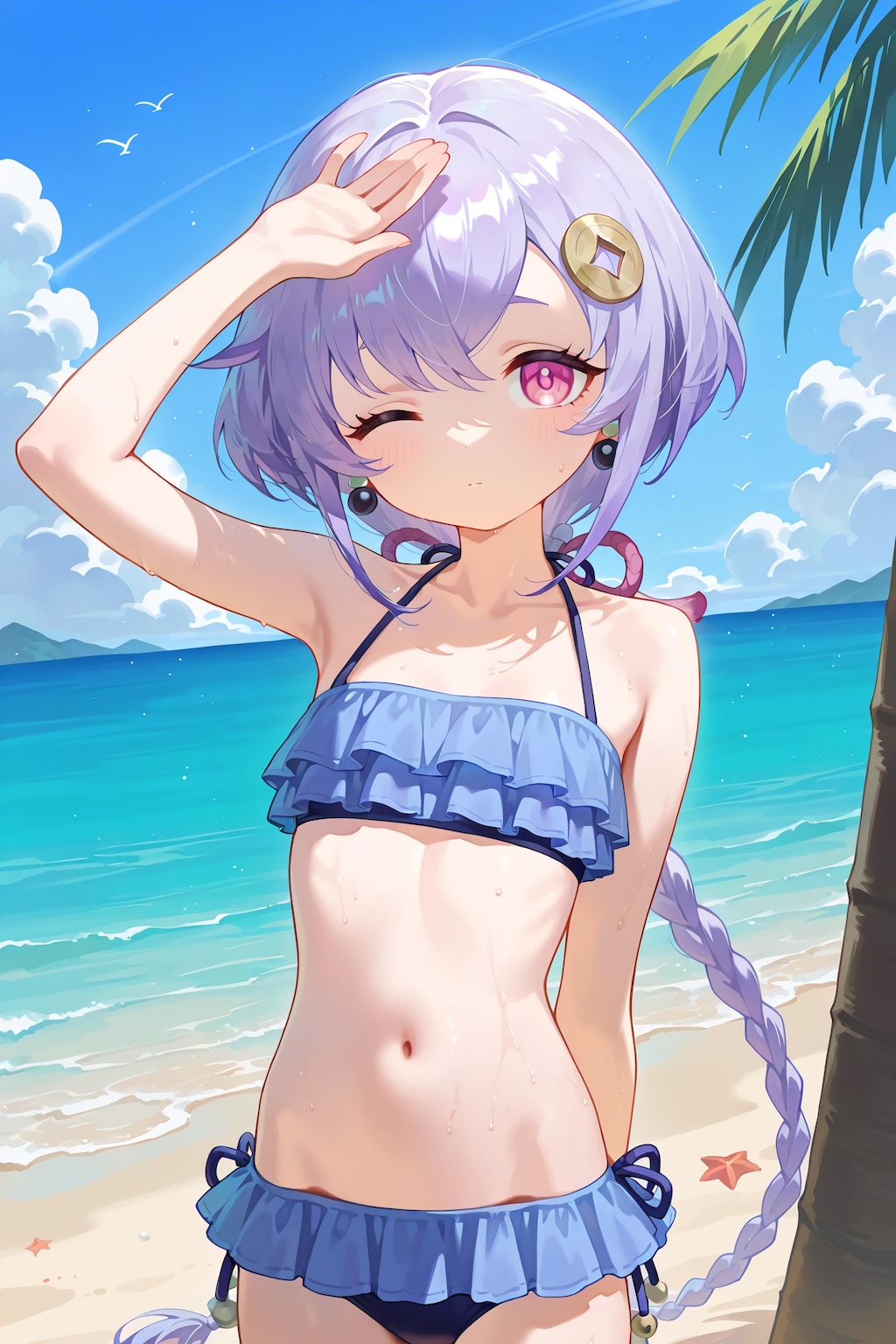 水着七七