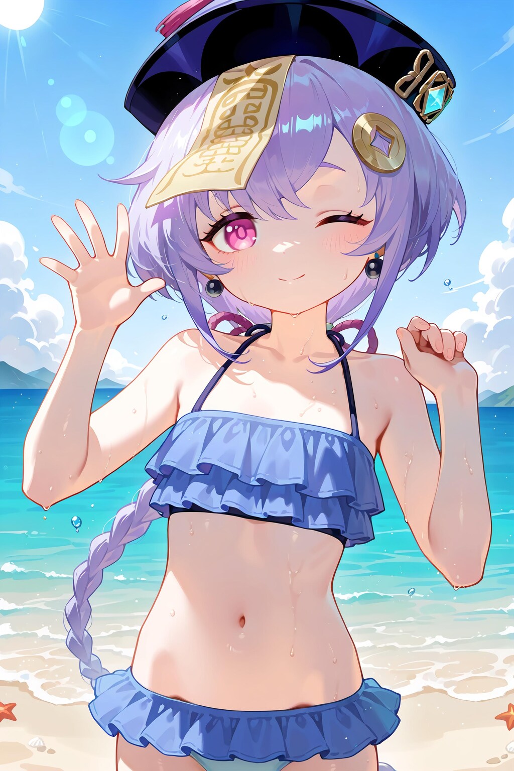 水着七七