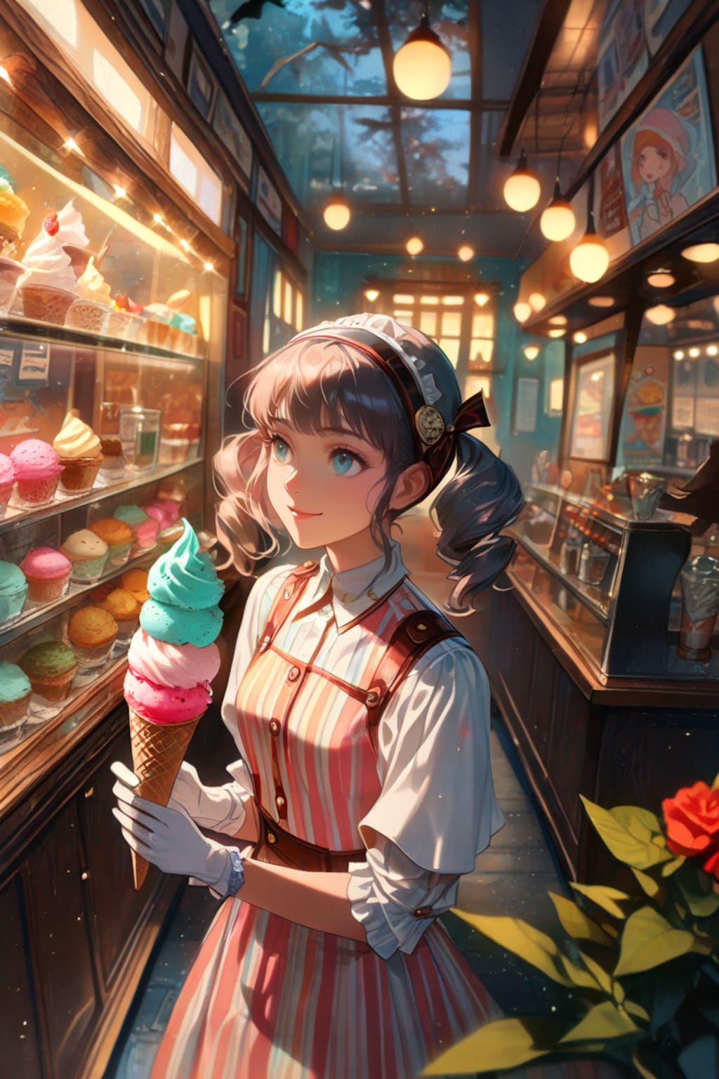 アイスクリームガール