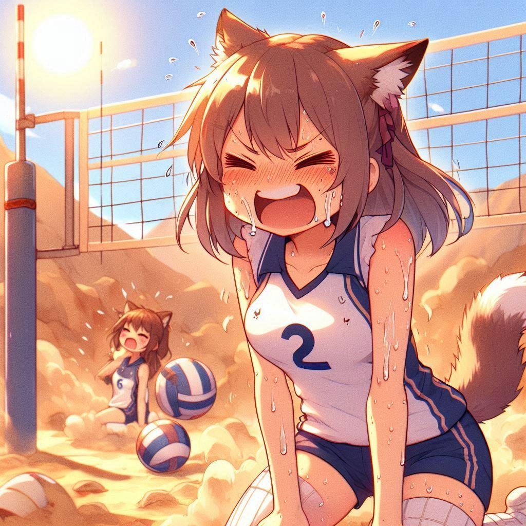 デスバレーでバレーです！！