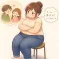 デニムとジーンズのむちむちおねえさん集 10枚目