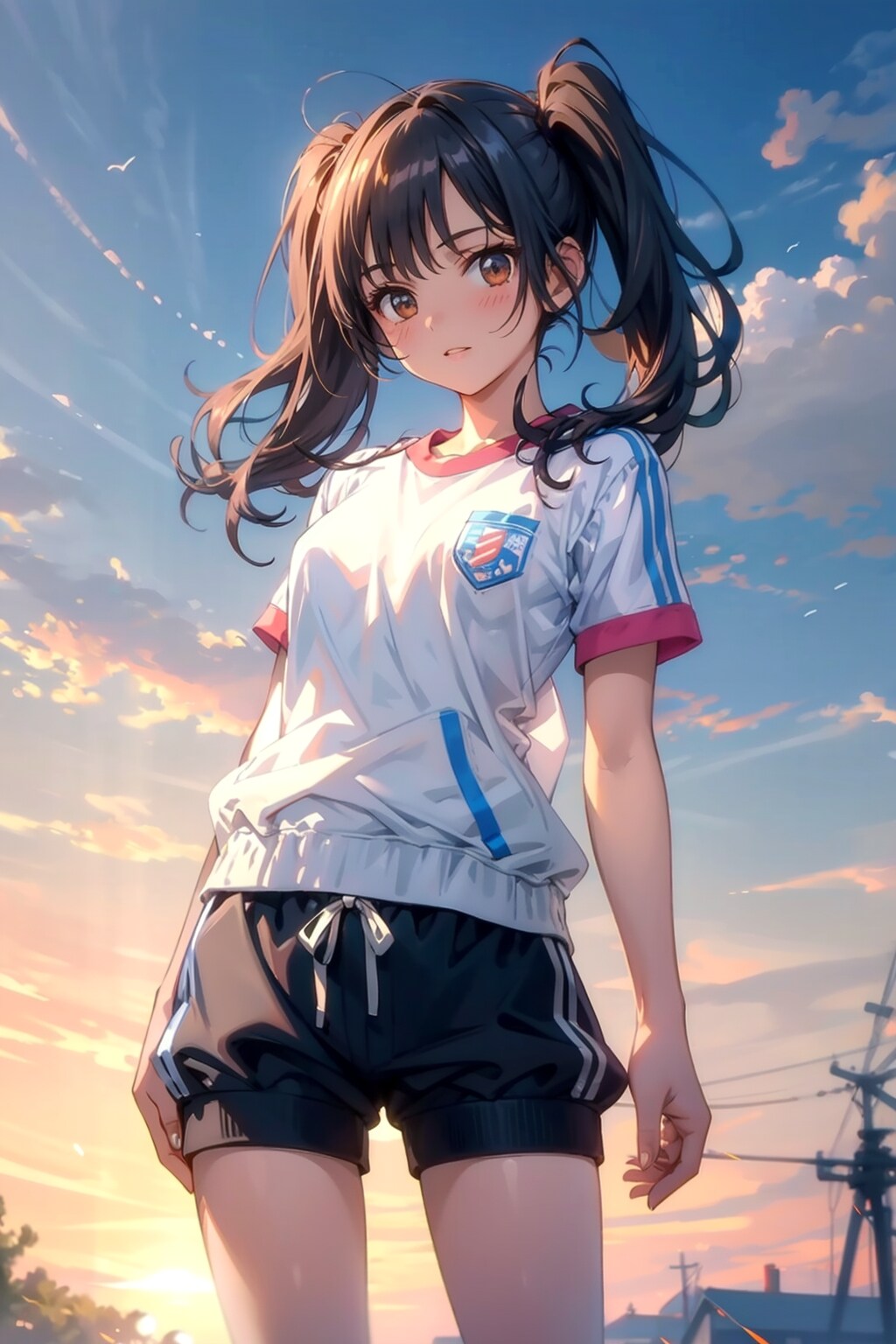 体操服美少女 | の人気AIイラスト・グラビア