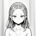 生意気そうな女の裸体 3枚目