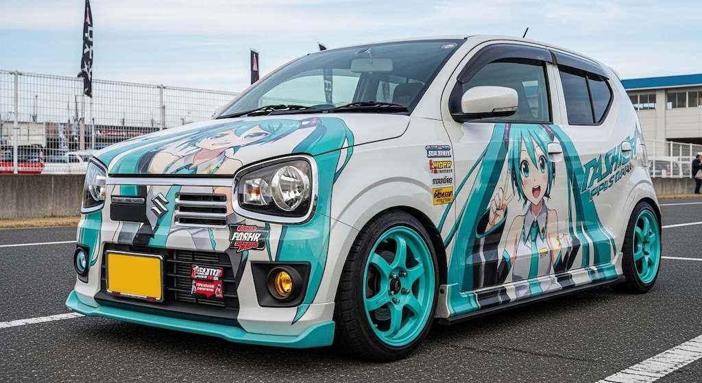 初音ミク痛車アルト